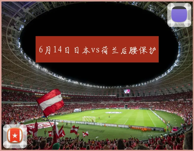 6月14日日本vs荷兰后腰保护