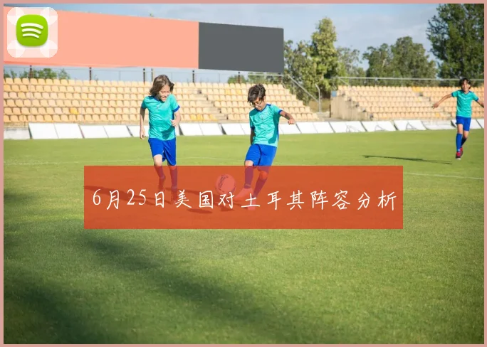 6月25日美国对土耳其阵容分析